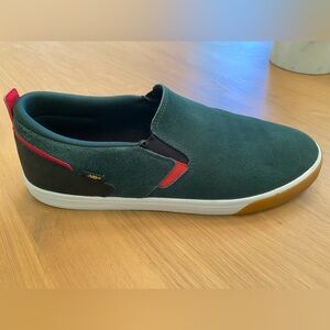 Men’s Size 12 New Balance suede slip-on loafer